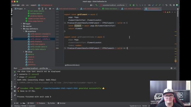 130 - Refactoring and improving our assertion step definitions part 3 смотреть онлайн