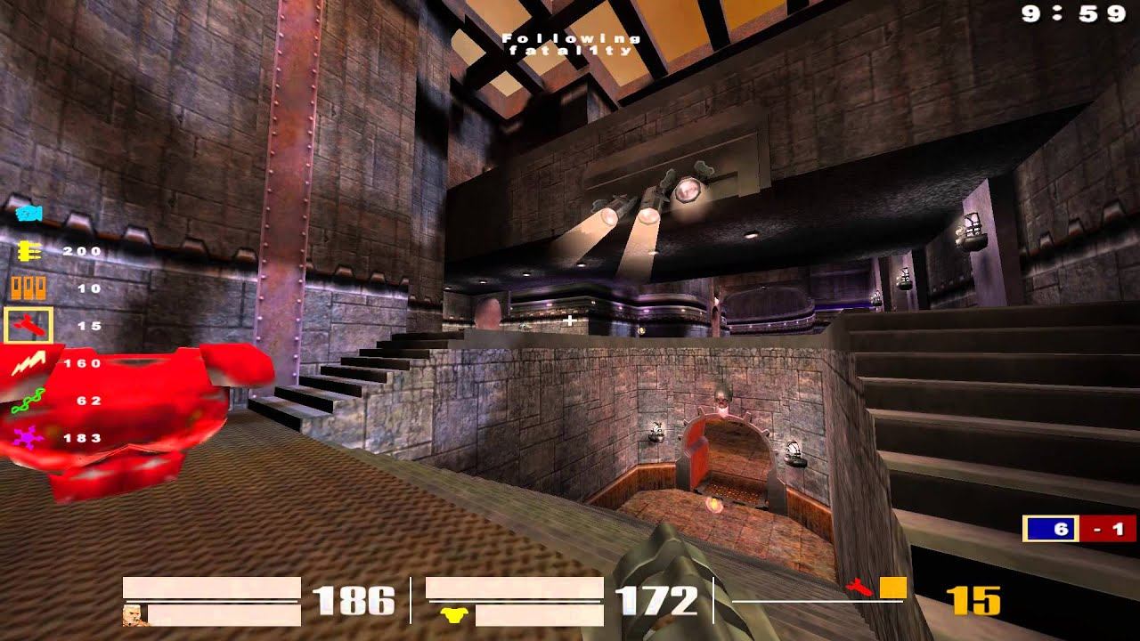 Quake 3: 'fatal1ty-vs-ZeRo4-pro-q3dm6-(fatal1ty).dm_67' смотреть онлайн
