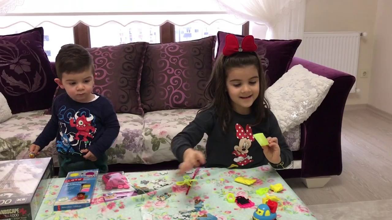 Sürpriz yumurtadan çıkan oyuncaklar.eğlenceli çocuk videosu.. смотреть онлайн
