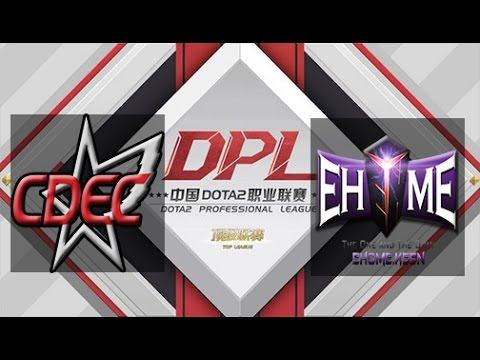 CDEC vs EHOME.keen Game 1 | bo2 | Dota 2 Professional League Season 3 - Top смотреть онлайн