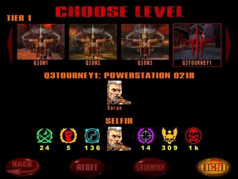 Quake 3 Arena, Tier 1 Powerstation, Difficulty Nightmare смотреть онлайн
