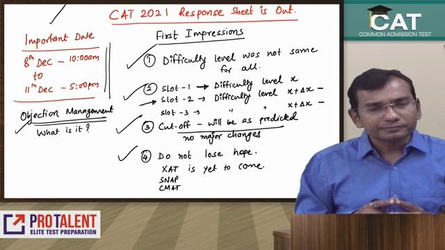 CAT RESPONSE SHEETS OUT!! | CAT 2021 Perfect Percentile Prediction смотреть онлайн
