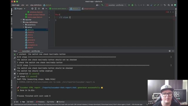 85 - Automating Browser Alerts Page Alerts and Tooltips part 1 смотреть онлайн