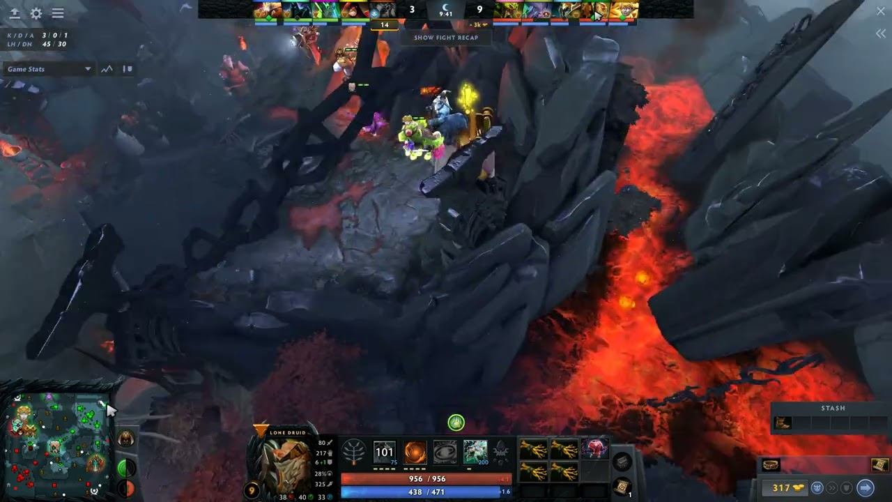 [Dota 2] Lone Druid 19-3 Mid against Abaddon (7.35b) #4 смотреть онлайн
