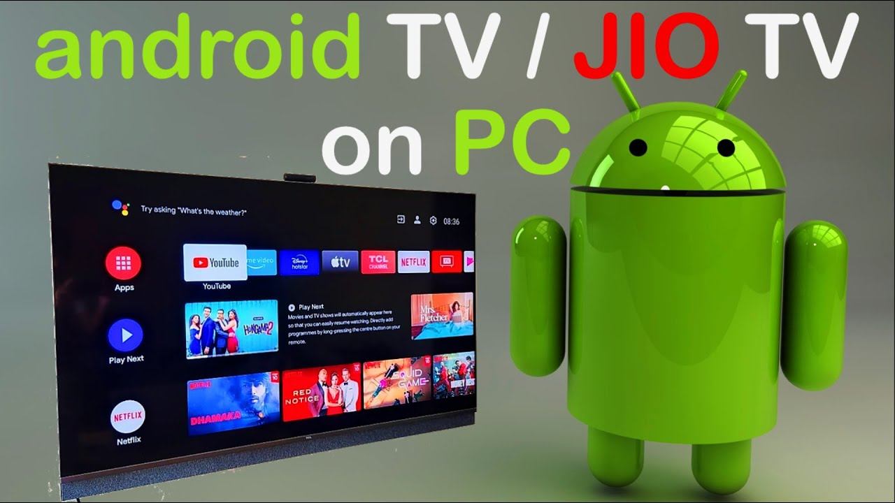 How to Install android TV / JIO TV on Windows 10/11 PC смотреть онлайн