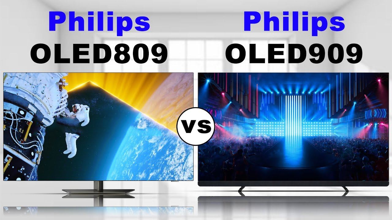 Philips 809 vs 909 OLED+" OLED TV | Review | Android TV 2024 смотреть онлайн