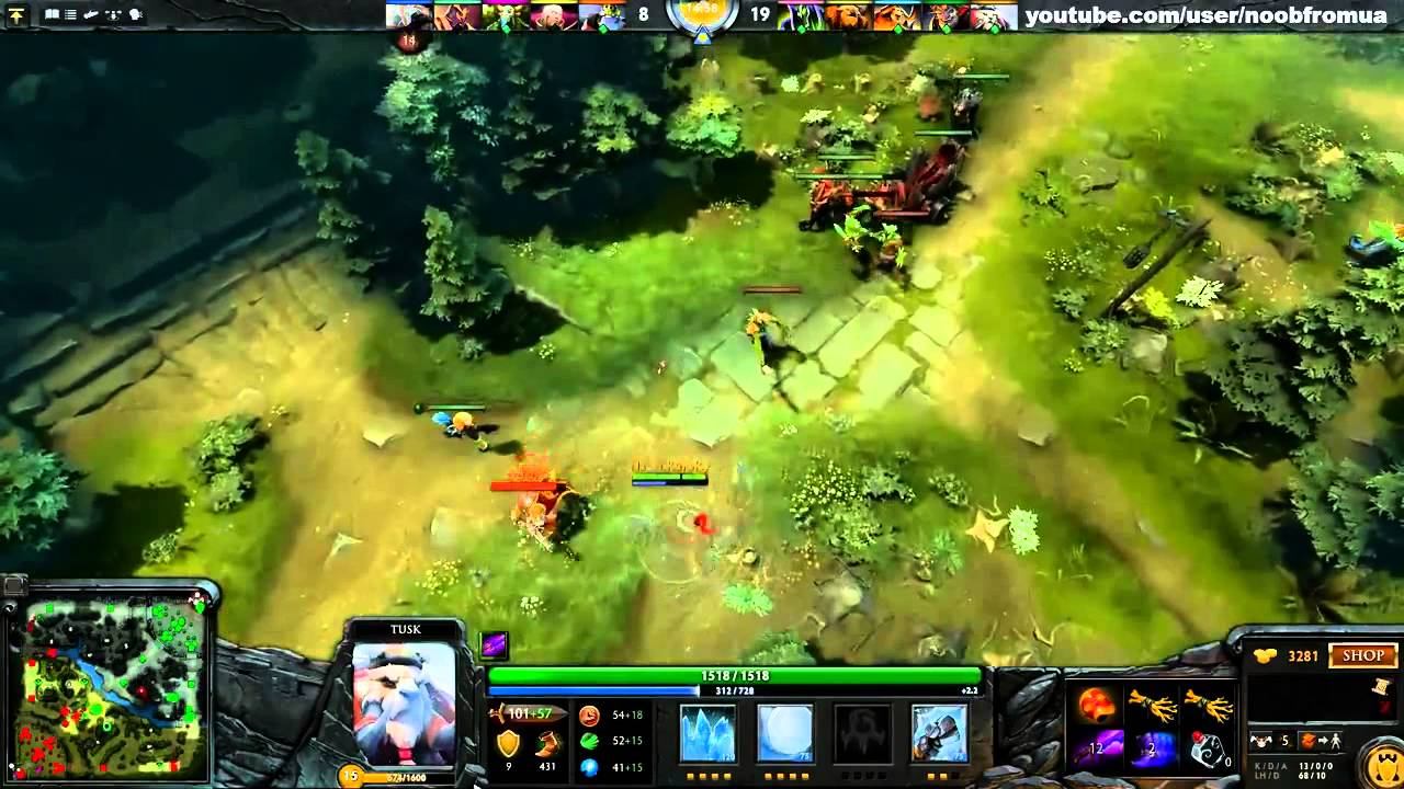 KuroKy Tusk Dota 2 Gameplay смотреть онлайн