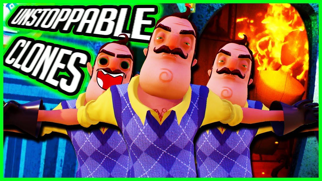 THE HELLO NEIGHBOR CLONES 🌟CAN'T BE STOPPED🌟 - Hello Neighbor Alpha 3 Update (ROBLOX & FAN GAMES) смотреть онлайн