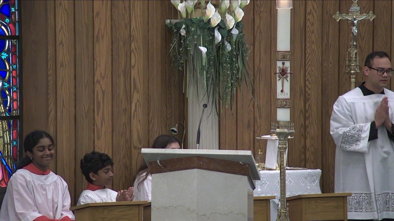 Fifth Sunday of Easter Mass - Saturday April 27, 2024 - 4:30PM смотреть онлайн