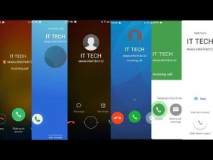 Incoming Screen Calls Samsung,Honor,LG,Huawei,HTC,iPhone,One Plus Screen Video Recording