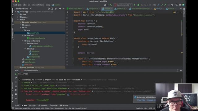 19 - Introducing Cucumber World Seperate Context Cucumber Scenarios Part 2 смотреть онлайн