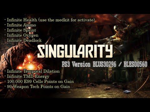 PS3-Singularity-Cheats v1.01 .pkg-BLUS30296 & BLES00560