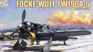 Распаковка Border Model 1 35 BF-003 Focke Wulf 190A 6