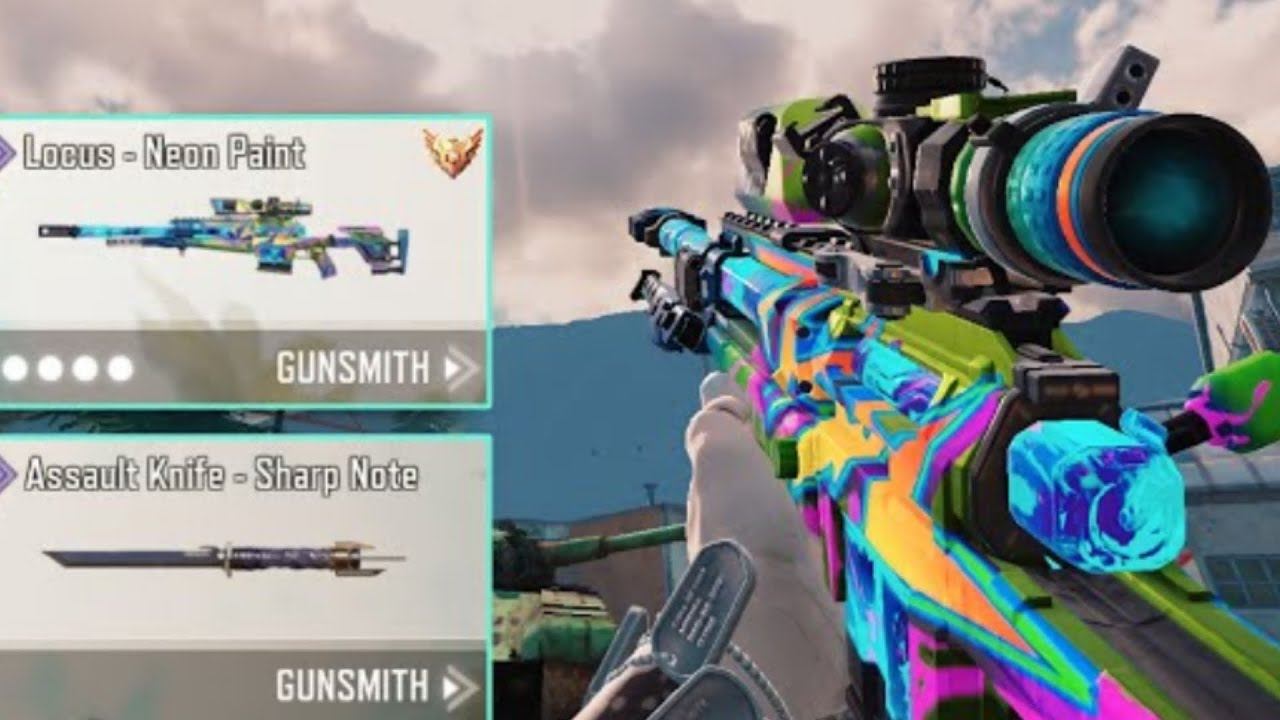New Locus- Neon Paint is awesome || CoDM Montage || Xaviour смотреть онлайн