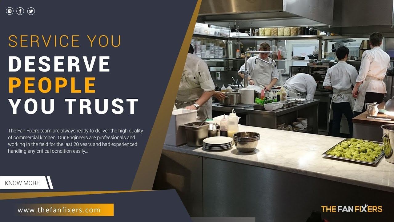 Commercial Kitchen Extractor Fan Service - The Service You Trust смотреть онлайн