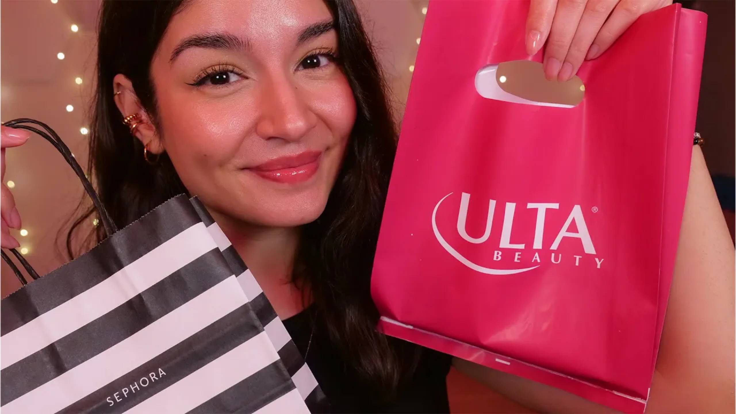 ASMR - Нажатие на косметические средства ✨ (шепот, перебор, бессвязная речь) смотреть онлайн