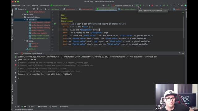 92 - Asserting on stored values and expected values in our automation part 3 смотреть онлайн