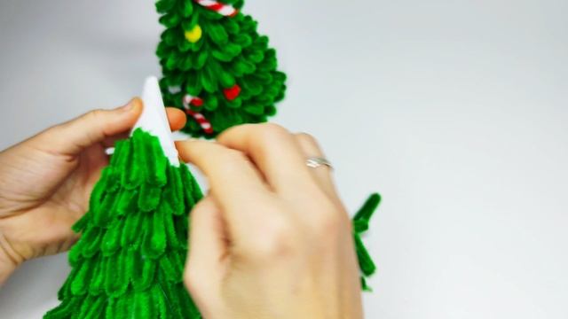 Ёлка из синельной проволоки. Поделки новогодние из синельной проволоки своими руками смотреть онлайн