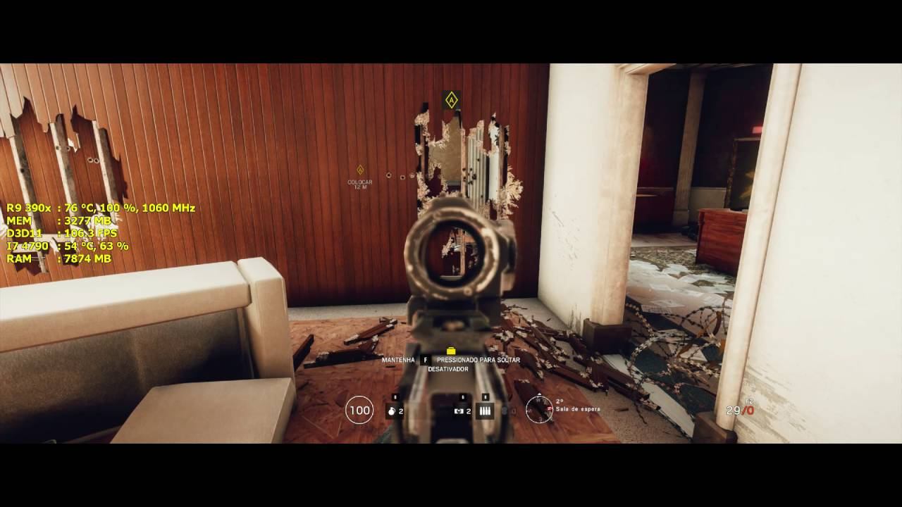 [GamePlay] Rainbow Six Siege - Ultra Settings R9 390x (UltraWide) смотреть онлайн