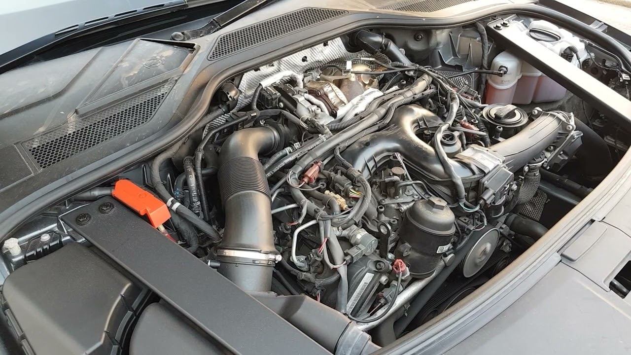 Audi CTBA Engine Start up - Cold Start. V6 TDI 2nd Gen смотреть онлайн