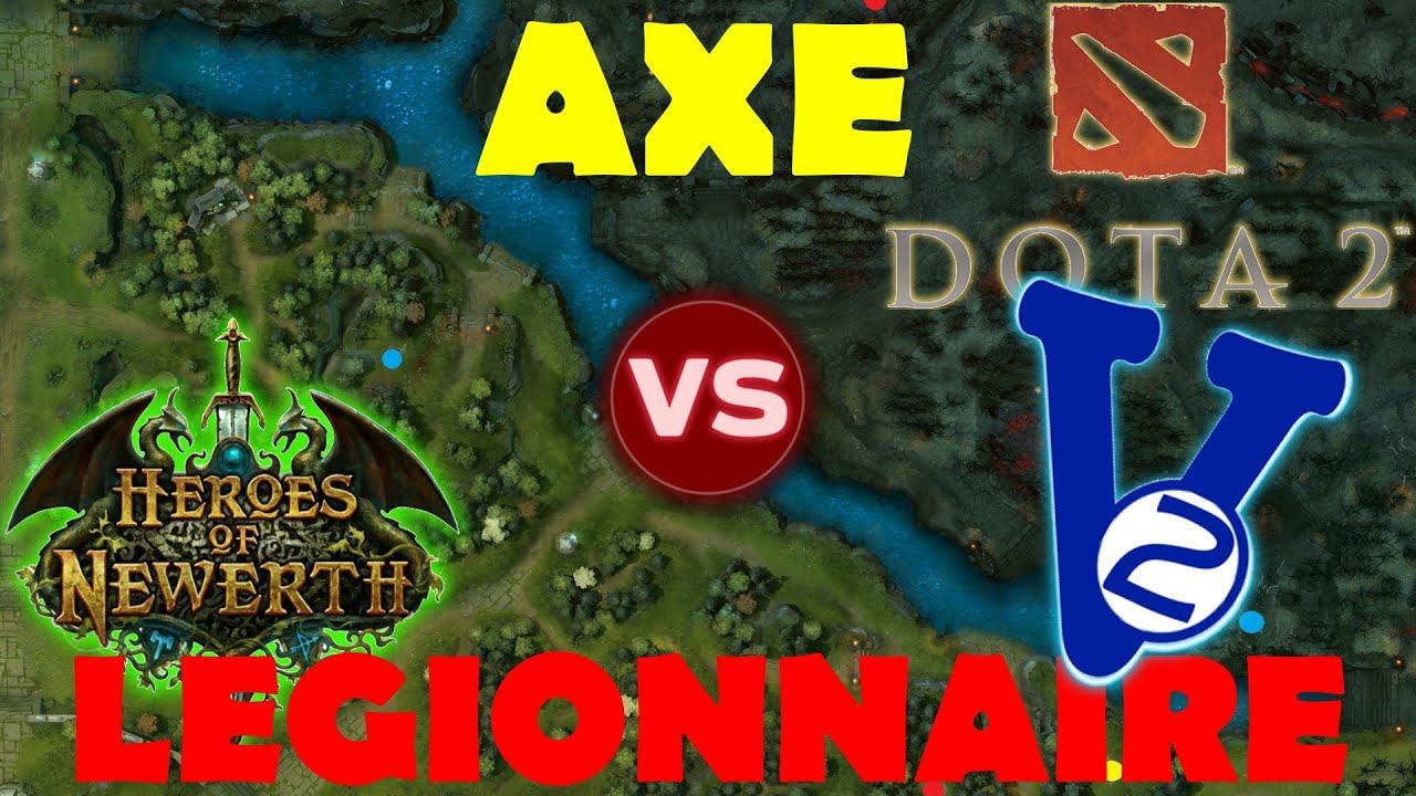[V2] Dota 2 vs HoN - Axe vs Legionnaire Comparison смотреть онлайн