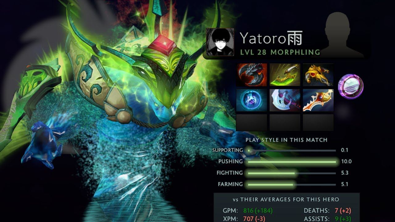 Dota 2 Replay 7.32D Yatoro's Morphling Team Spirit vs Tundra Esports смотреть онлайн