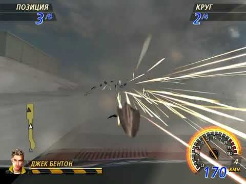 FlatOut 2. Winter Pursuit - Bullet - Water Canal 1 смотреть онлайн