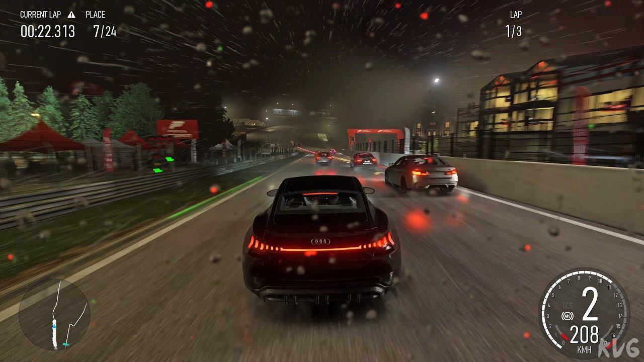 Forza Motorsport - Night Rain Gameplay (XSX UHD) [4K60FPS] смотреть онлайн
