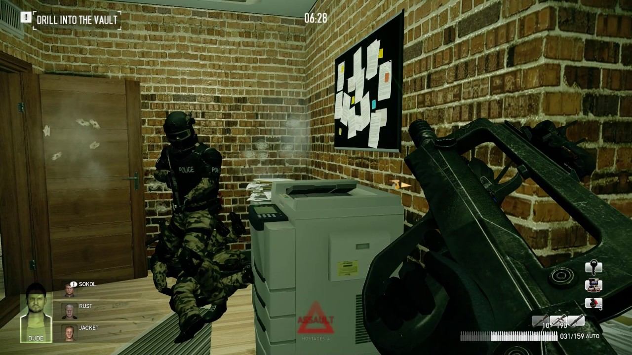 Payday 2 deathwish+ смотреть онлайн
