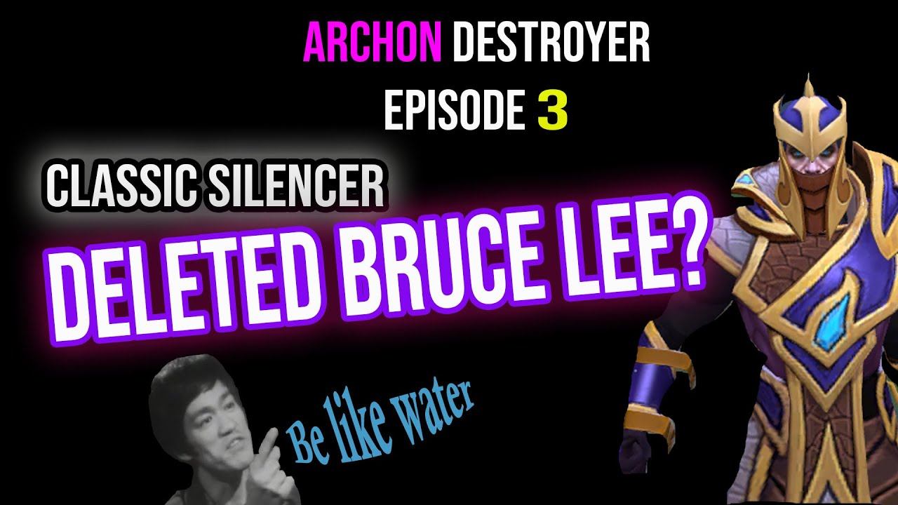 GODMODE SILENCER MID - Dota 2 Archon Destroyer смотреть онлайн