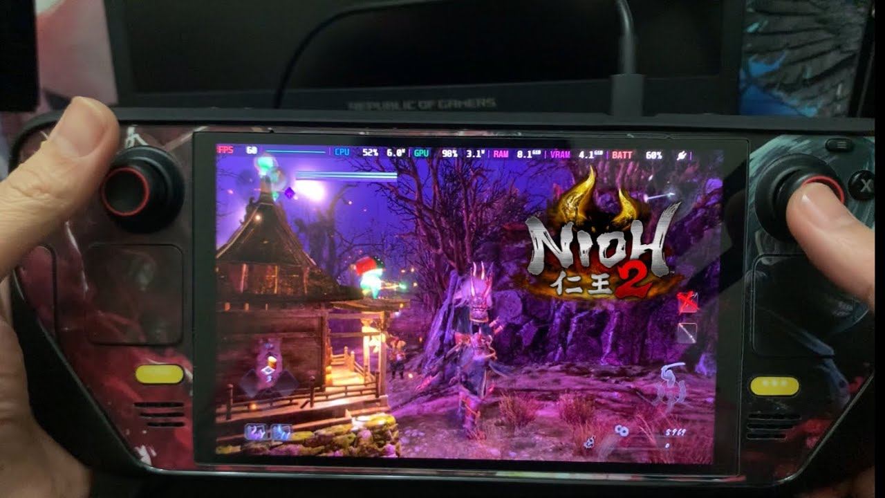 Nioh 2®️ Quack Steam deck (OLED) 60fps High Settings Gameplay! смотреть онлайн
