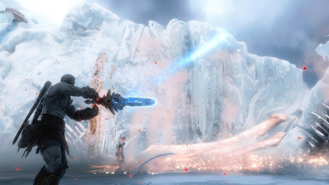 god of war ragnarok blade of olympus combo смотреть онлайн