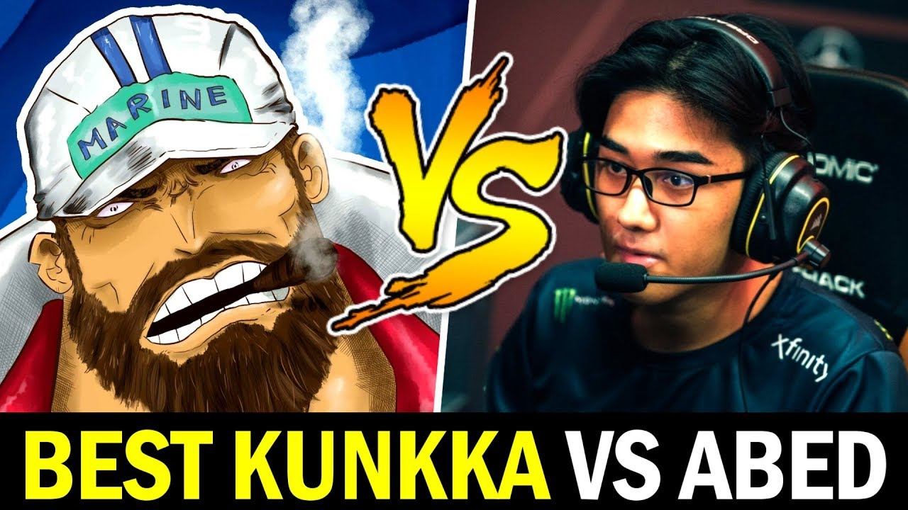 ABED mid vs ATTACKER — 10k MMR vs the Best Kunkka Dota 2 смотреть онлайн