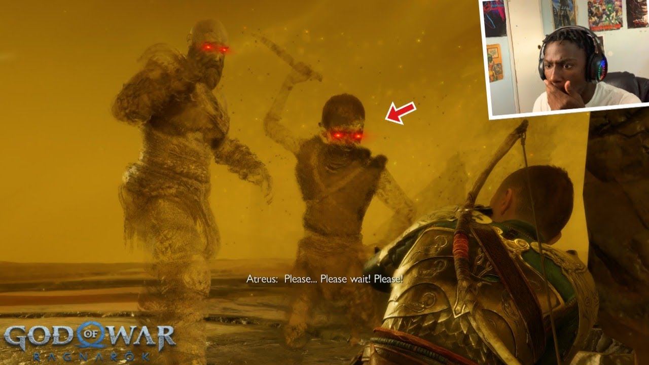 I GOT STABBED BY EVIL KRATOS AND ATREUS!!! | God of War Ragnarok смотреть онлайн