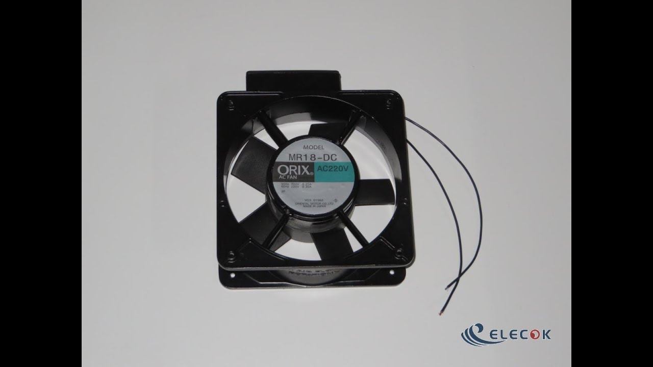 MR18-DC 220V 50/60Hz 0.25A/0.3A Cooling Fan refurbishment смотреть онлайн
