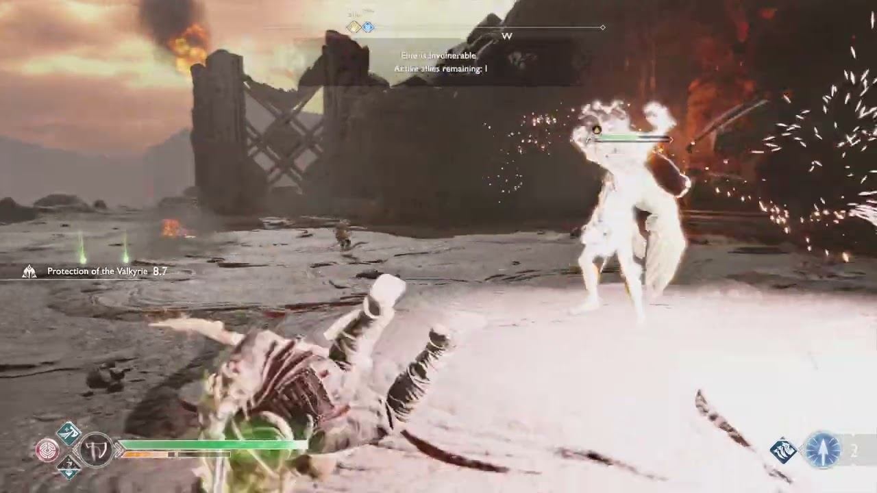 God of War 4, Kill grunts to break Elite shield, ￼Muspelheim GMGOW+ смотреть онлайн