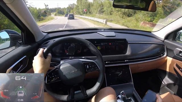 Взял BAIC - X75: семейный лимузин на трассе смотреть онлайн