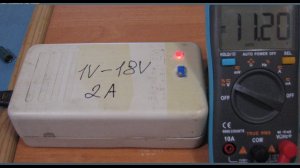 Регулируемый блок питания из зарядки ноутбука!