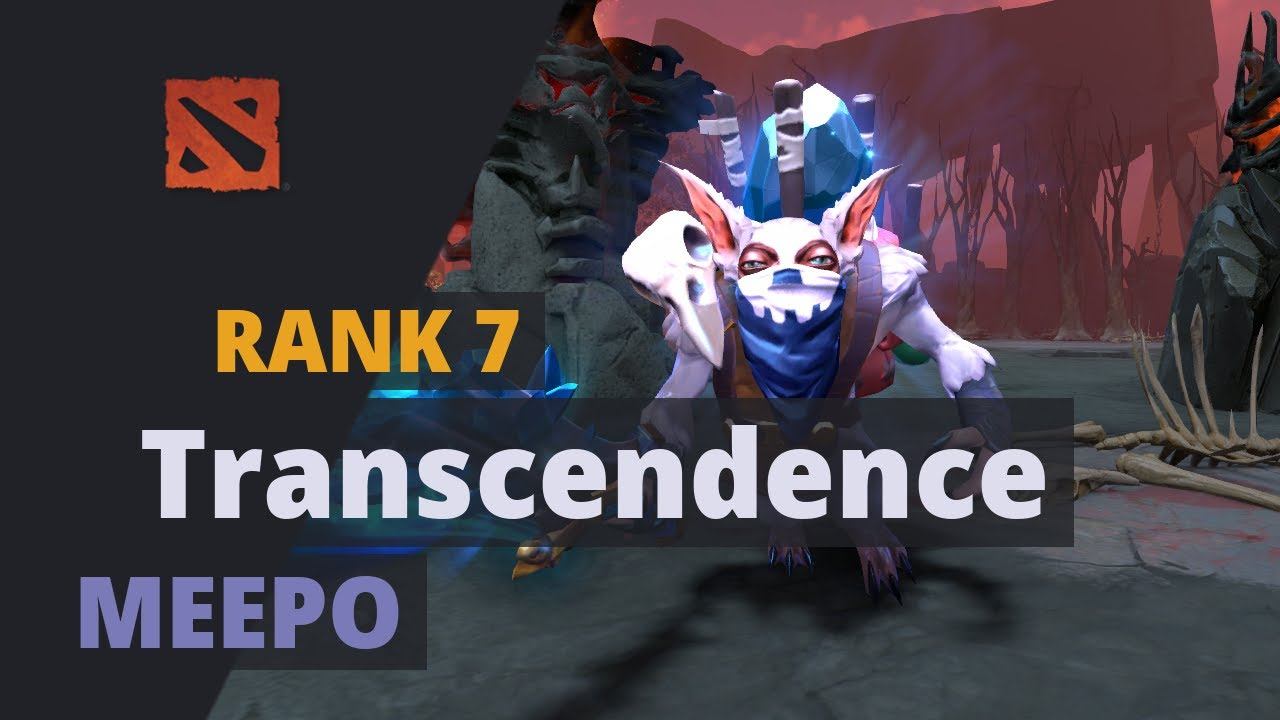 Transcendence (Rank 7) plays Meepo Dota 2 Full Game смотреть онлайн