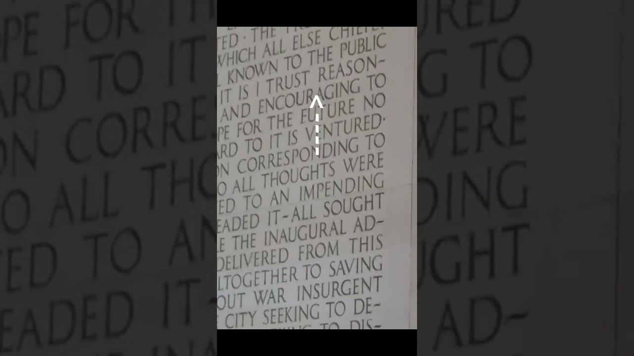 Lincoln Memorial Spelling Error - SHORT - Washington DC - Travels With Phil смотреть онлайн