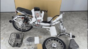 Сборка электровелосипеда Jetson Pro Max 20D, как собрать электровелосипед дома.