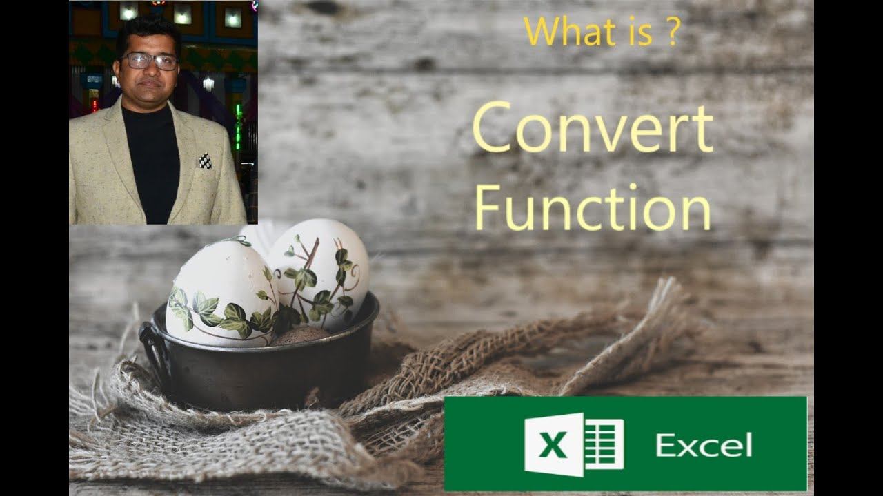 Convert Measurements In Excel || Convert Function || Convert Formulas смотреть онлайн