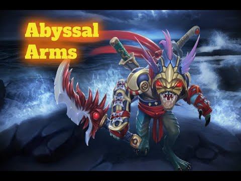 Dota 2 - Abyssal Arms Slark Set With Abyssal Blade and Sange & Yasha Cosmetics смотреть онлайн