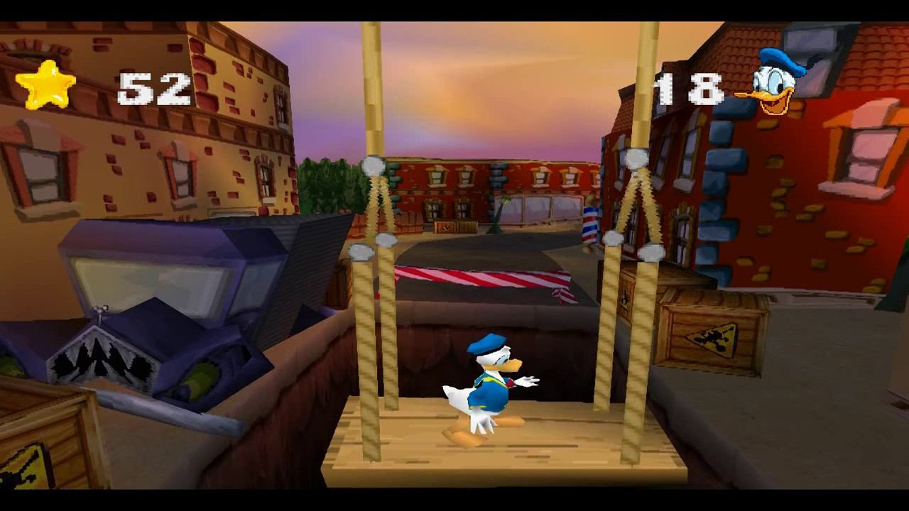 Donald Duck - Goin' Quackers PSOne - World 2-2 смотреть онлайн
