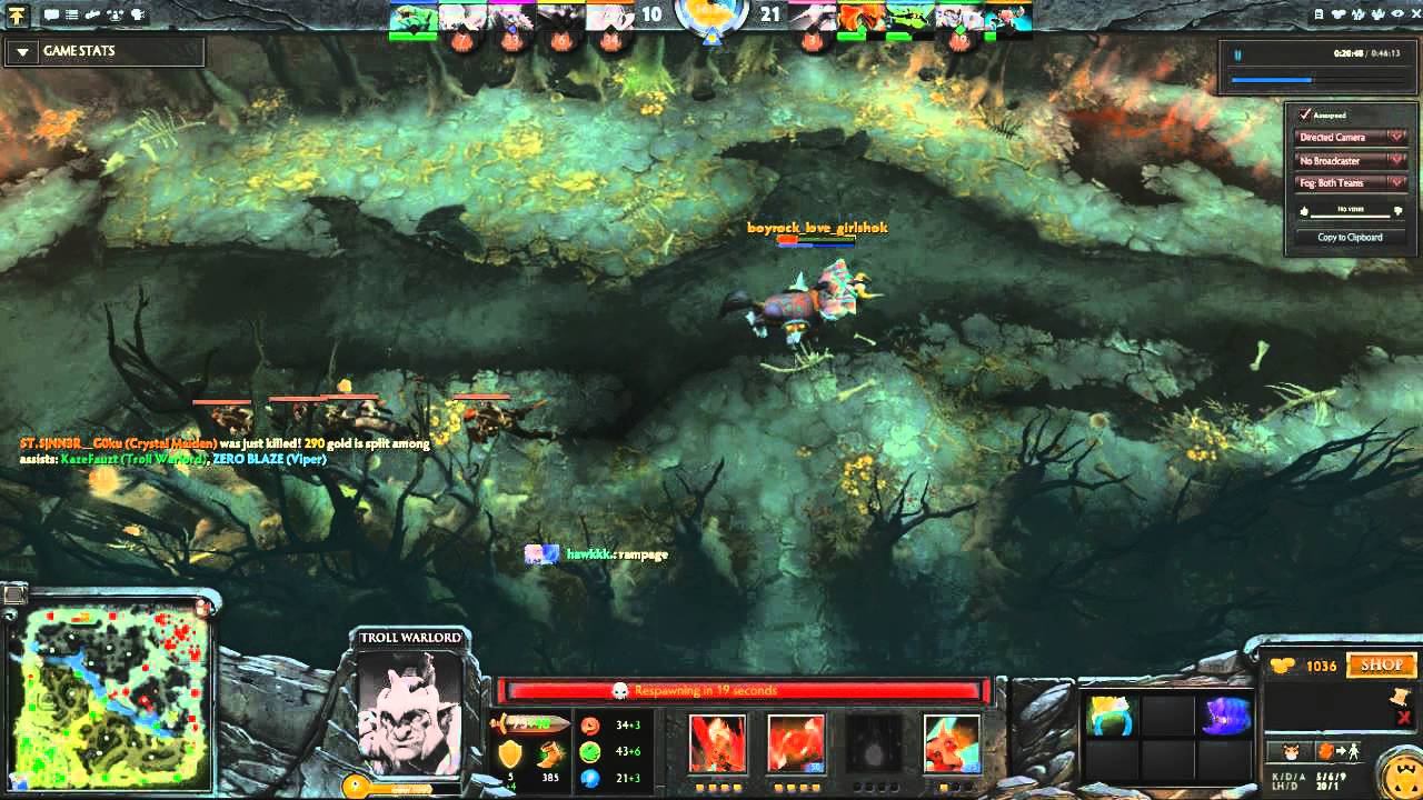dota 2 Public Match (Troll Warlord On Rampage) смотреть онлайн