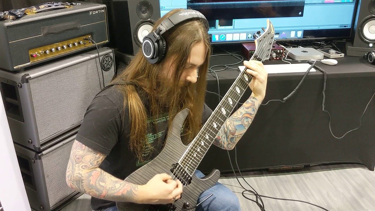 Matt Perrin from AngelMaker at Neural DSP Booth NAMM 2019 Pt. 2 смотреть онлайн