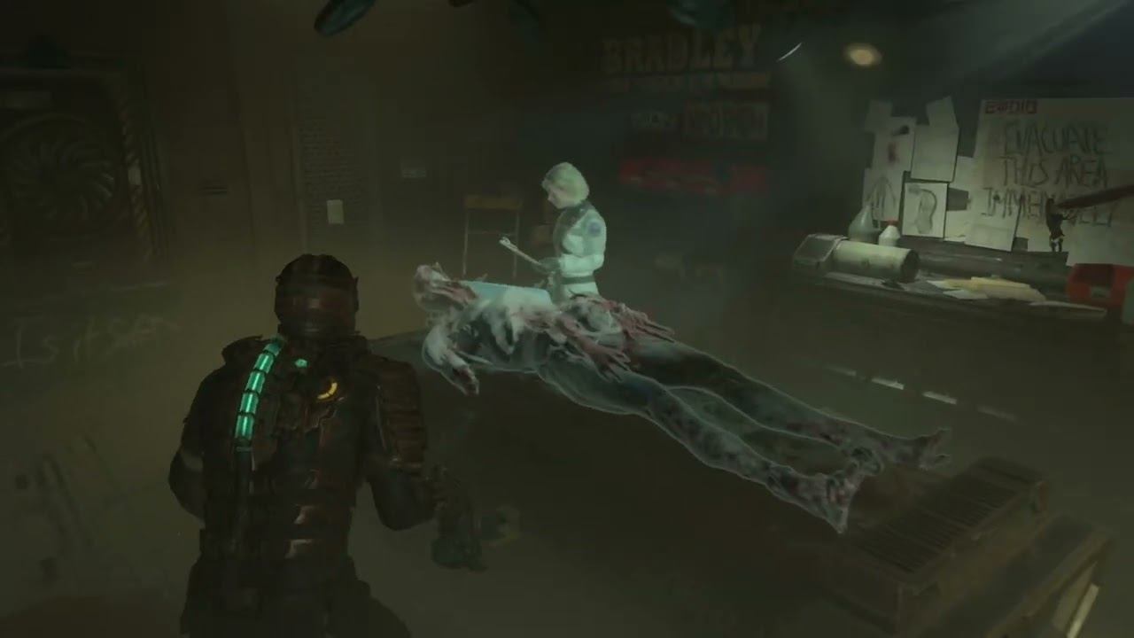 Dead Space Remake - Chapter 3 Scientific Methods Mission: Find the Autopsy Location in Engineering смотреть онлайн