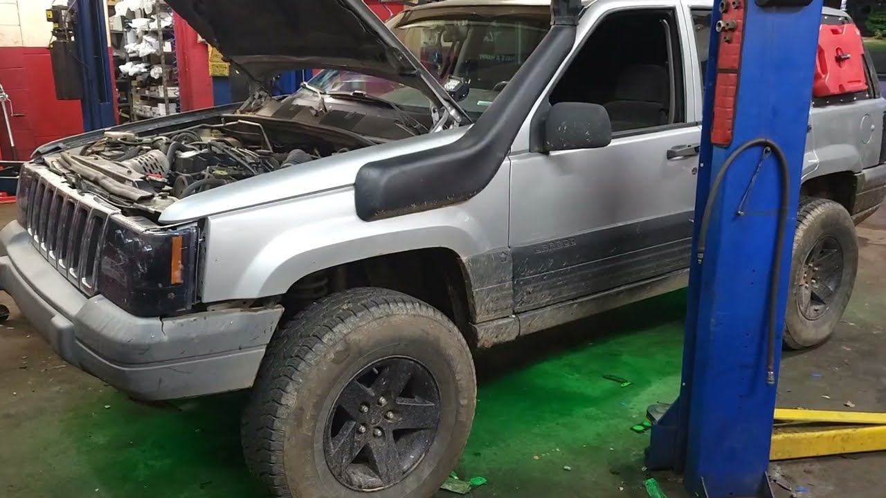 97 Jeep Grand Cherokee 4.0 New Fuel Injectors смотреть онлайн