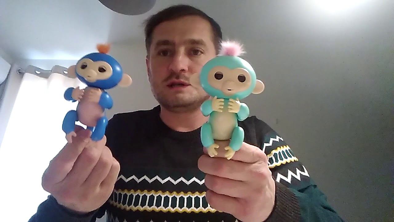 Интерактивная обезьянка Fingerlings смотреть онлайн