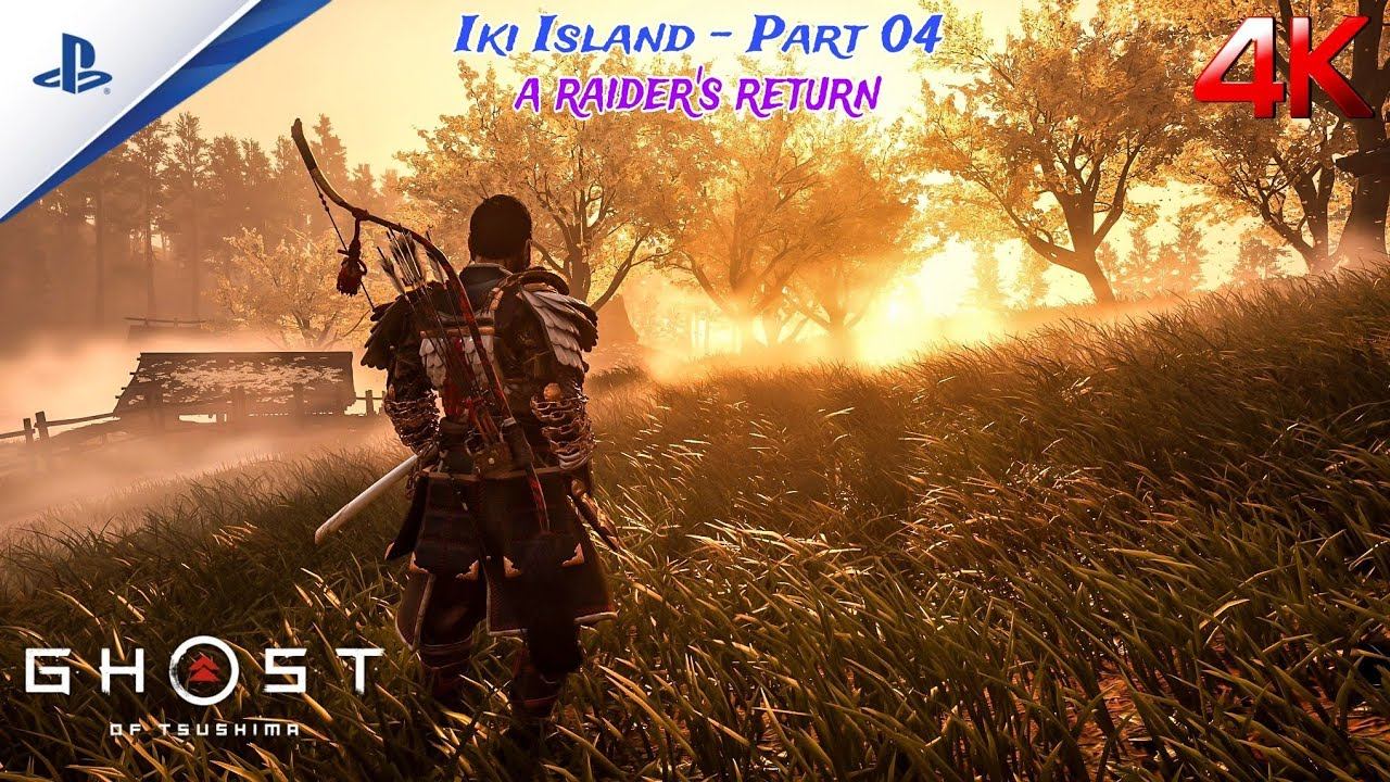 Ghost of Tsushima Gameplay Walkthrough - IKI ISLAND (Part 04 A Raider's Return) [Side Quest] смотреть онлайн